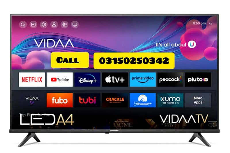 POWERFUL DISPLAY 55 INCH SMART ANDROID LED TV 0