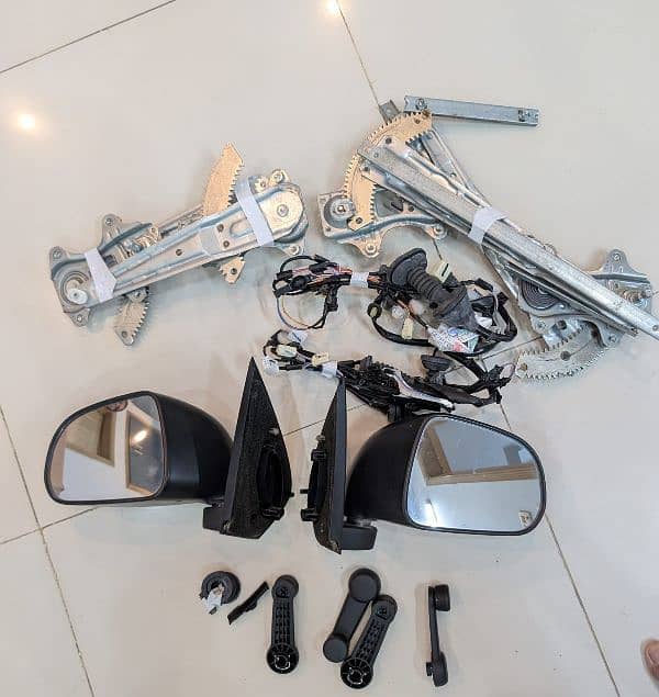 Alto 22 VXR side mirror, door cart, door wiring, mirror updown machine 1