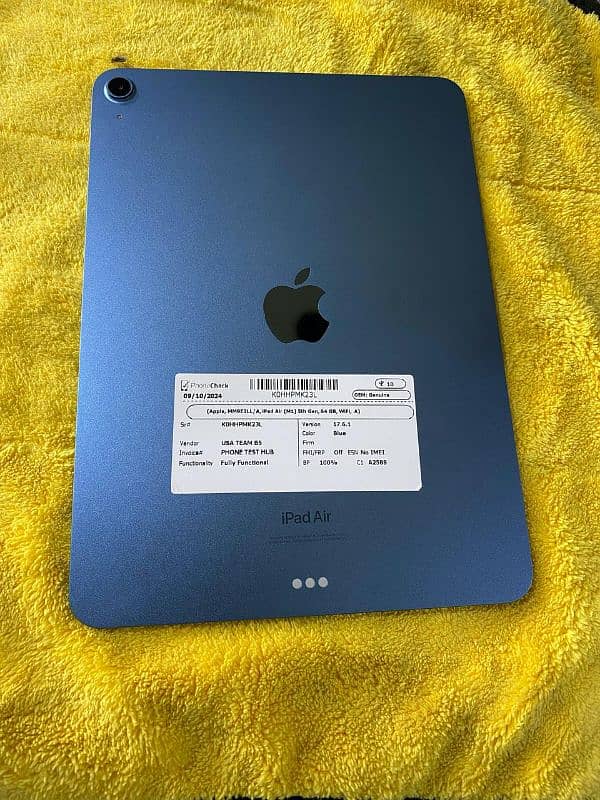 ipad Air 5th generation 1