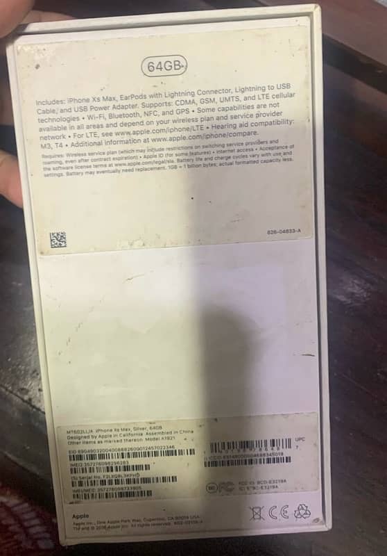 iPhone XS Max 64 GB PTA Approved 7