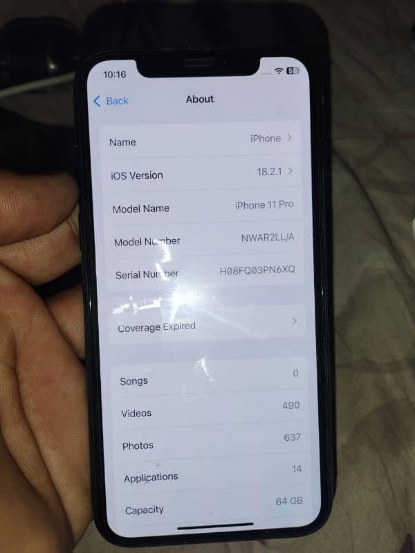 iPhone 11 pro |64 gb| non pta jv Condition 10/10 3