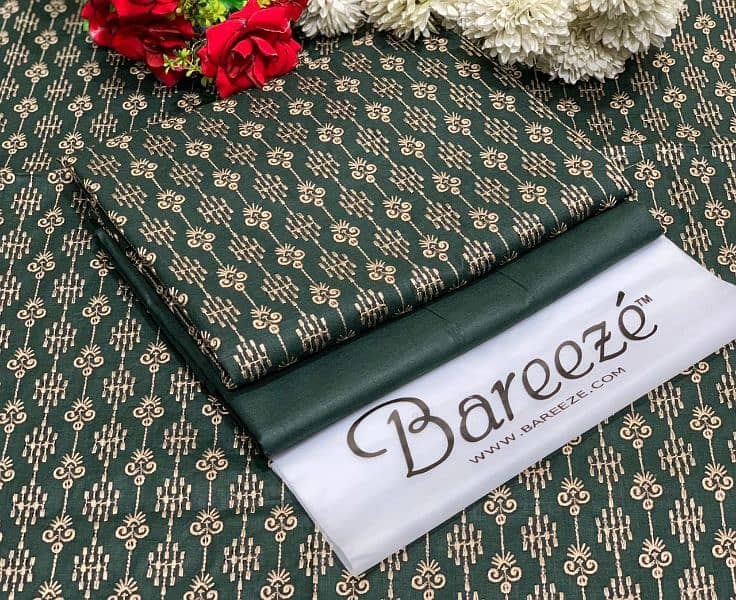 BAREEZE LAWN 2025 OPENING    EMBROIDERY LUXURY COTTON LAWN 6