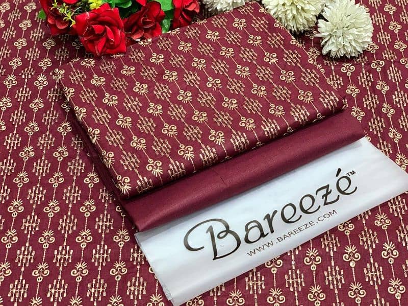 BAREEZE LAWN 2025 OPENING    EMBROIDERY LUXURY COTTON LAWN 8