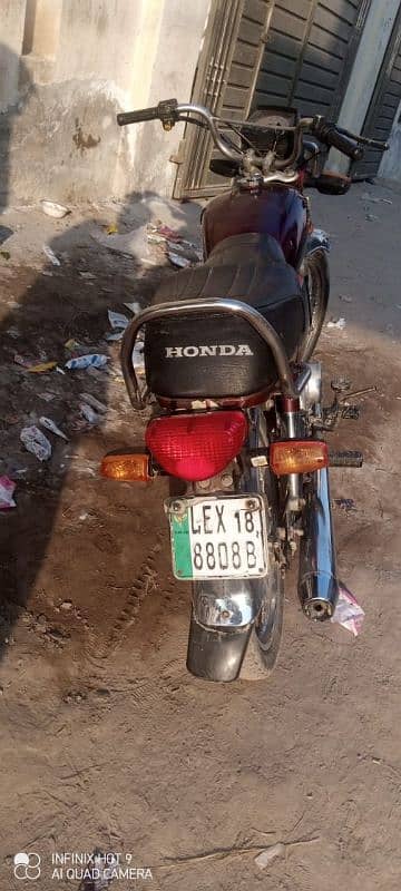 Honda CD 70cc model 2018 urgent for sale ha 5