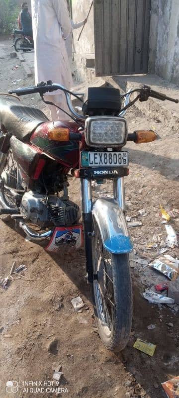 Honda CD 70cc model 2018 urgent for sale ha 6