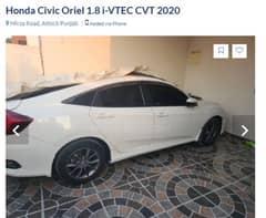 Honda Civic VTi Oriel Prosmatec 2020