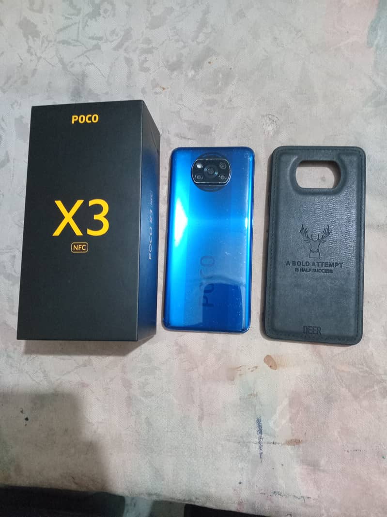 6+2 GB 128 GB redmi poco X3 NFC Pta Approved 0