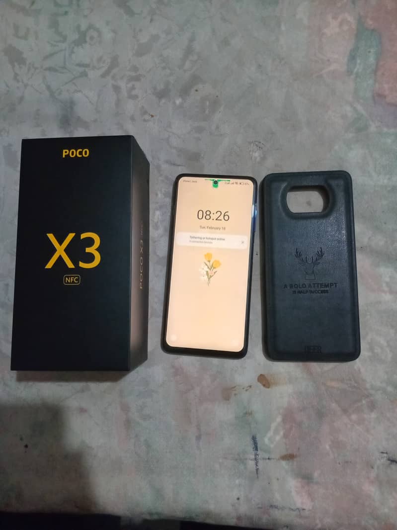 6+2 GB 128 GB redmi poco X3 NFC Pta Approved 1