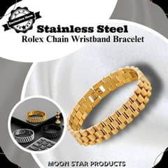 Golden Chain Bracelet , WhatsApp 03145156658