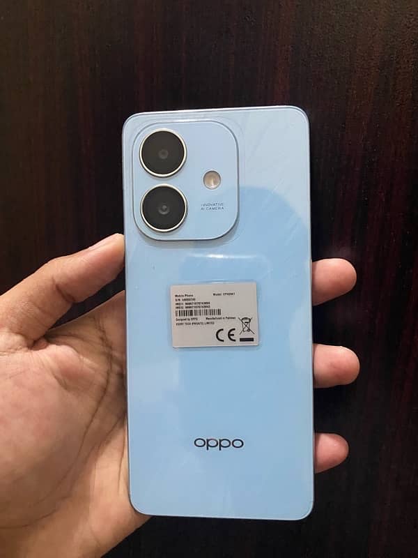 OPPO A3x 4gb 64gb 10/10 urgent sale 2