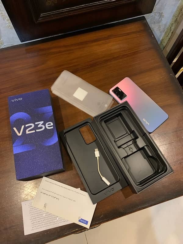 Vivo V23e 12/128 Gb With all Accessories 1