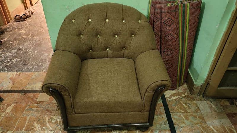 5 Seater Sofa Pure Wood 4