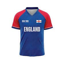 Champions Trophy 2025 – England Custom Jersey 0