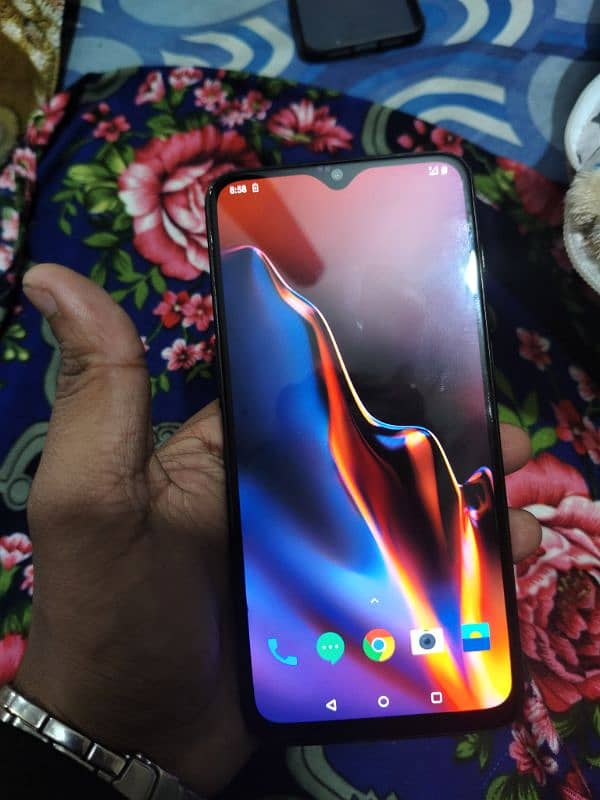 OnePlus 6t 10 by 9.5 condition 8 128GB exchange possible 6