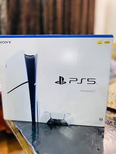 Ps5 Slim 1TB with Complete Box Disk Edition