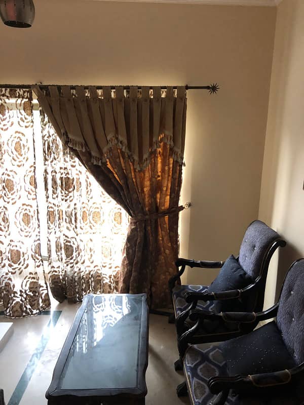 Furnished portion for rent in Dha phase 7 near p. k. l. i 9