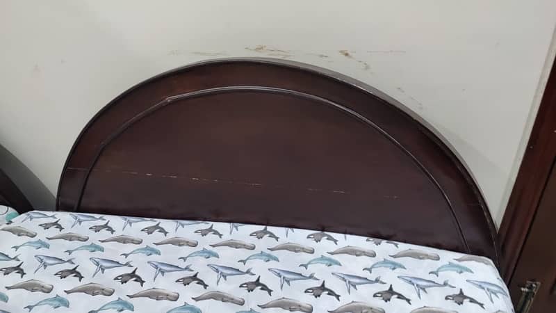 2 single Bed Sheesham wood 4