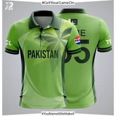 T-SHIRTS for ICC Champion trophy 2025 Pakistan (All team Shirts)