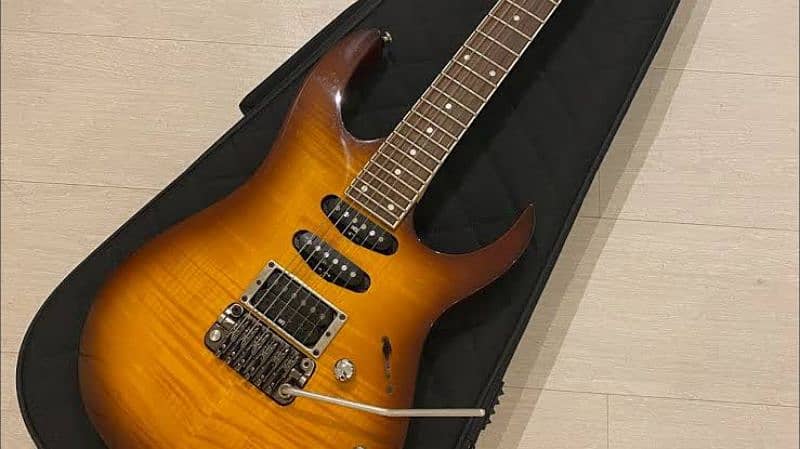 Ibanez RG460VFM Electric Guitar, Brown Burst 0