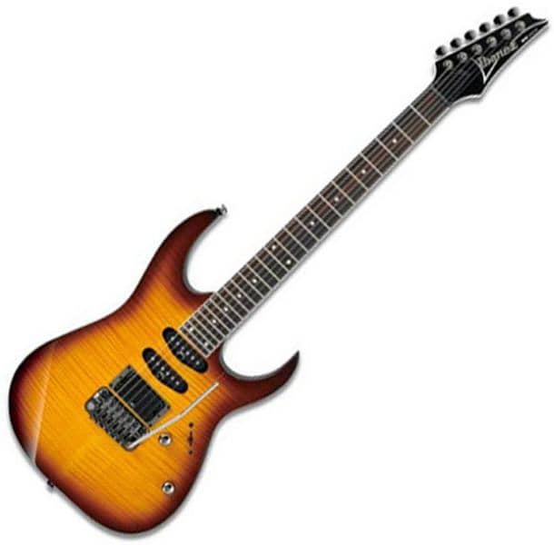 Ibanez RG460VFM Electric Guitar, Brown Burst 1