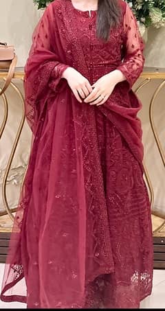 Maroon Formal Maxi