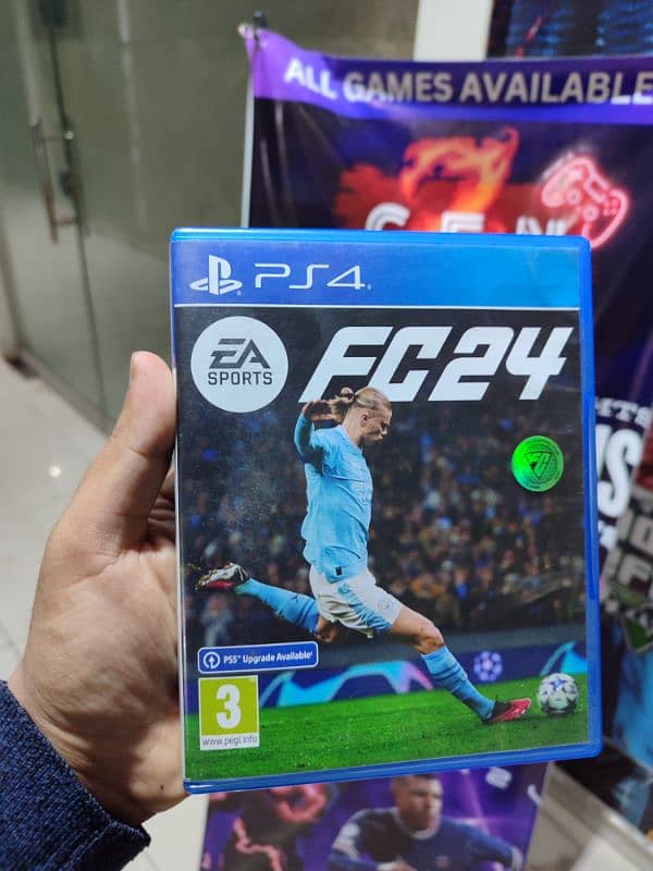 fc24 for PS4 game for sale 0