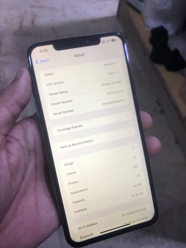 iphone xs max pta aproved box 8