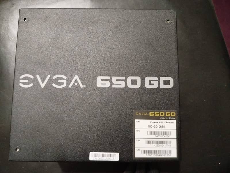 EVGA 650 GD Gaming Power Supply 2