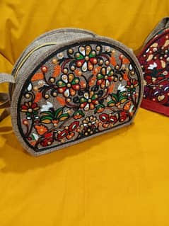 Embroidered Hand made Bag