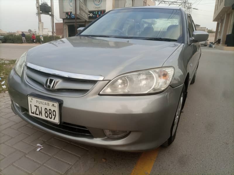 HONDA CIVIC EXi Prosmatic 2005 VERY NEAT & CLEAN LIKE NEW 0336 6933661 3