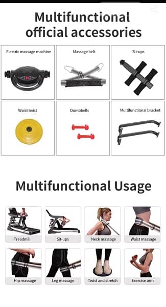 commercial treadmill import quality with multifunctional equipment 8