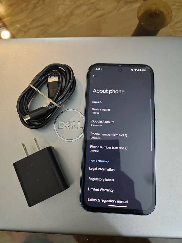 Google Pixel 8A PTA Approved 128gb 8