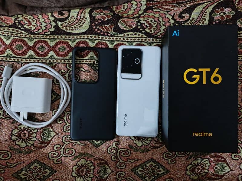 realme gt6 full box 0