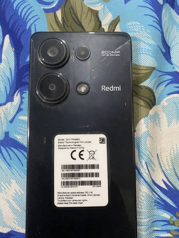 Redmi note 13 Pro With Box and charger 5