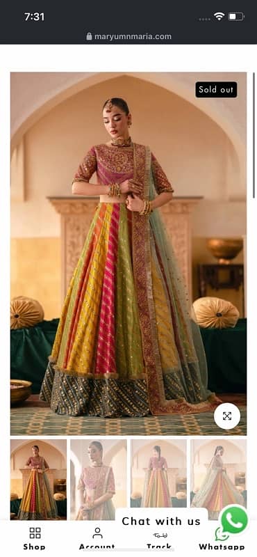 Mehndi Designer Lehnga 0