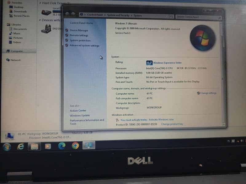 Dell i3 1st Generation. 4