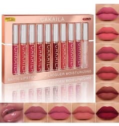 CAKAILA 10 Pcs Matte Liquid Lipstick