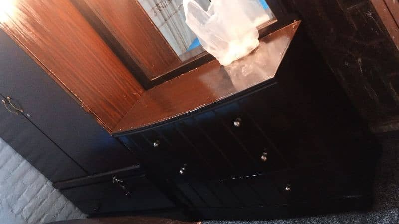 room set for sale bed side tables cupboard dressing table only 10