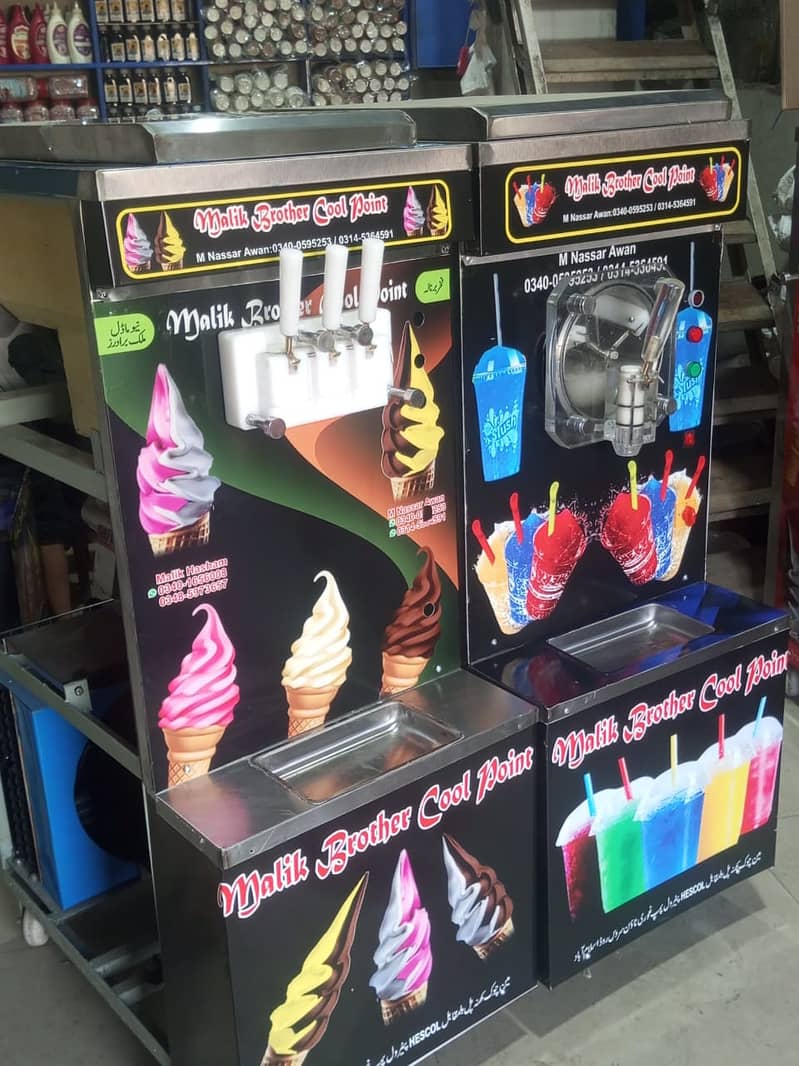 icecream and salsh machine for sale 3