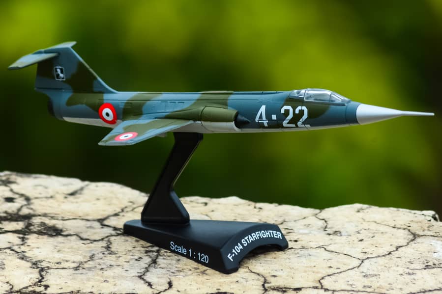 Aircraft / Fighter jet metal diecast model 4