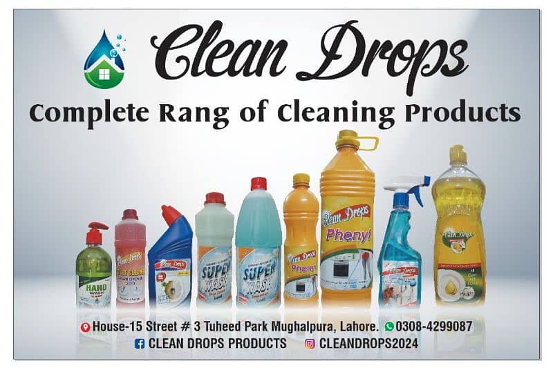 Cleaners Available (Clean Drops) 1