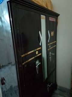 Metal wardrobe