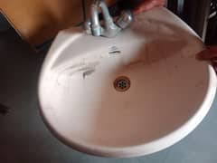 Wash Basin for sale with taps