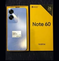 exchang possible crealme note 60 full box with wranty 4+8gb / 128 gb