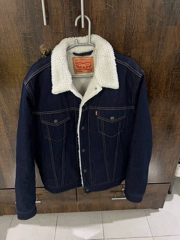 Levi’s denim Sherpa jacket 0