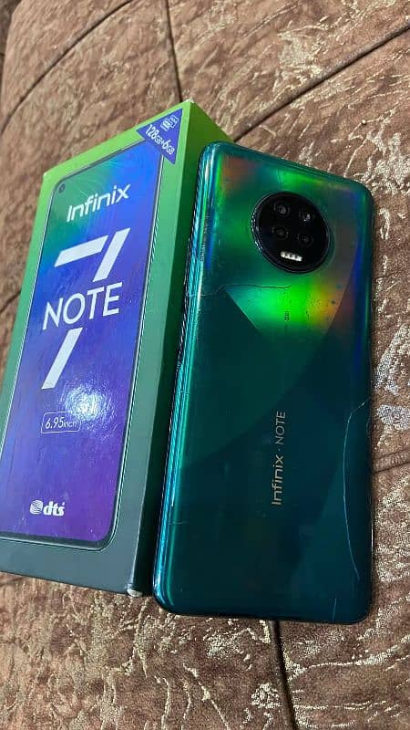 Infinix Note 7 128gb+6g full ok hai 7