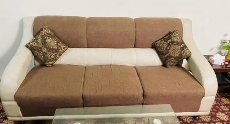 7 seaters sofa with new table 3