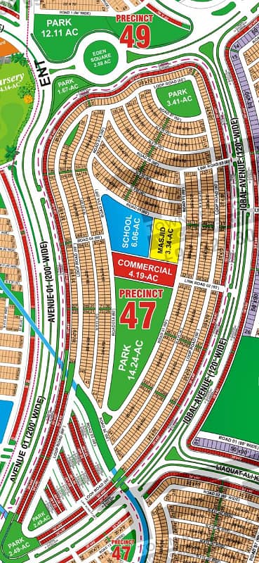 250 Yards plot in Bahria paradise near Grand Mosque & Ali Villa 4