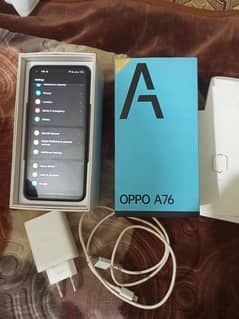 OPPO A76 6+6/128 complete box (exc possible)