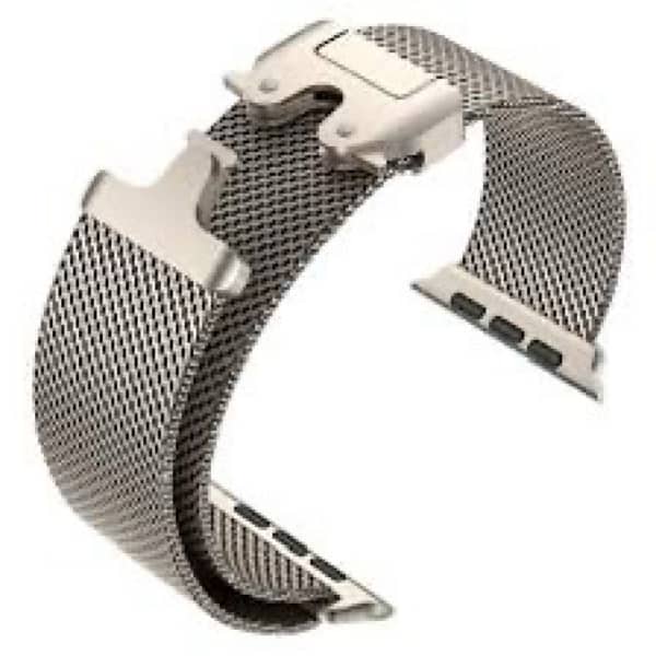 apple watch ultra 2 2024 natural titanium with natural milanese loop 5